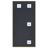 Mirror Gold 120x60 cm - Top-Down View