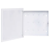 Key Box with Magnetic Board White 35x35x4cm