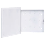 Key Box with Magnetic Board White 35x35x4cm