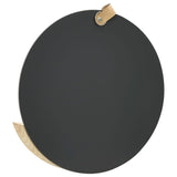 Wall Mirror Solid Pinewood 35 cm - Top-Down View