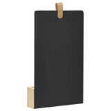 Wall Mirror Solid Pinewood 23x39.5 cm - Top-Down View