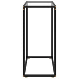 Console Table Transparent 60x35x75 cm Tempered Glass