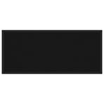 Console Table Black 80x35x75 cm Tempered Glass