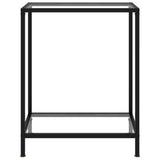 Console Table Transparent 60x35x75 cm Tempered Glass