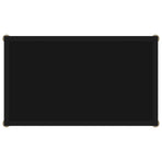 Console Table Black 60x35x75 cm Tempered Glass