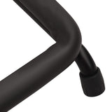 Folding Guitar Stand with 5 Sections Black 74x41x66 cm Steel