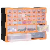 Multi-drawer Organiser with 38 Drawers 52x16x37.5 cm - Close-Up Angle