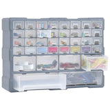 Multi-drawer Organiser with 38 Drawers 52x16x37.5 cm - Close-Up Angle