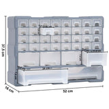 Multi-drawer Organiser with 38 Drawers 52x16x37.5 cm - Extra Image