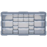 Multi-drawer Organiser with 22 Drawers 49x16x25.5 cm