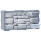 Multi-drawer Organiser with 22 Drawers 49x16x25.5 cm - 45-Degree Angle