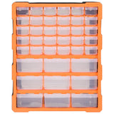 Multi-drawer Organiser with 39 Drawers 38x16x47 cm