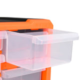 Multi-drawer Organiser with 39 Drawers 38x16x47 cm - Low Angle
