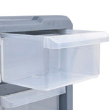 Multi-drawer Organiser with 39 Drawers 38x16x47 cm - Low Angle