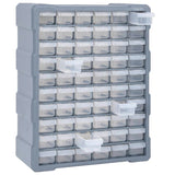Multi-drawer Organiser with 60 Drawers 38x16x47.5 cm - Top-Down View