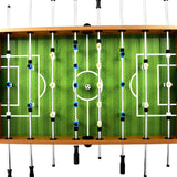 Football Table Steel 60 kg 140x74.5x87.5 cm Light Brown and Black