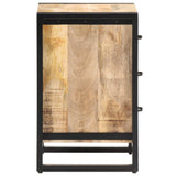 Bedside Cabinet 40x35x55 cm Solid Mango Wood - Top-Down View
