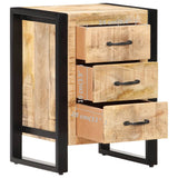 Bedside Cabinet 40x35x55 cm Solid Mango Wood - Extra Image