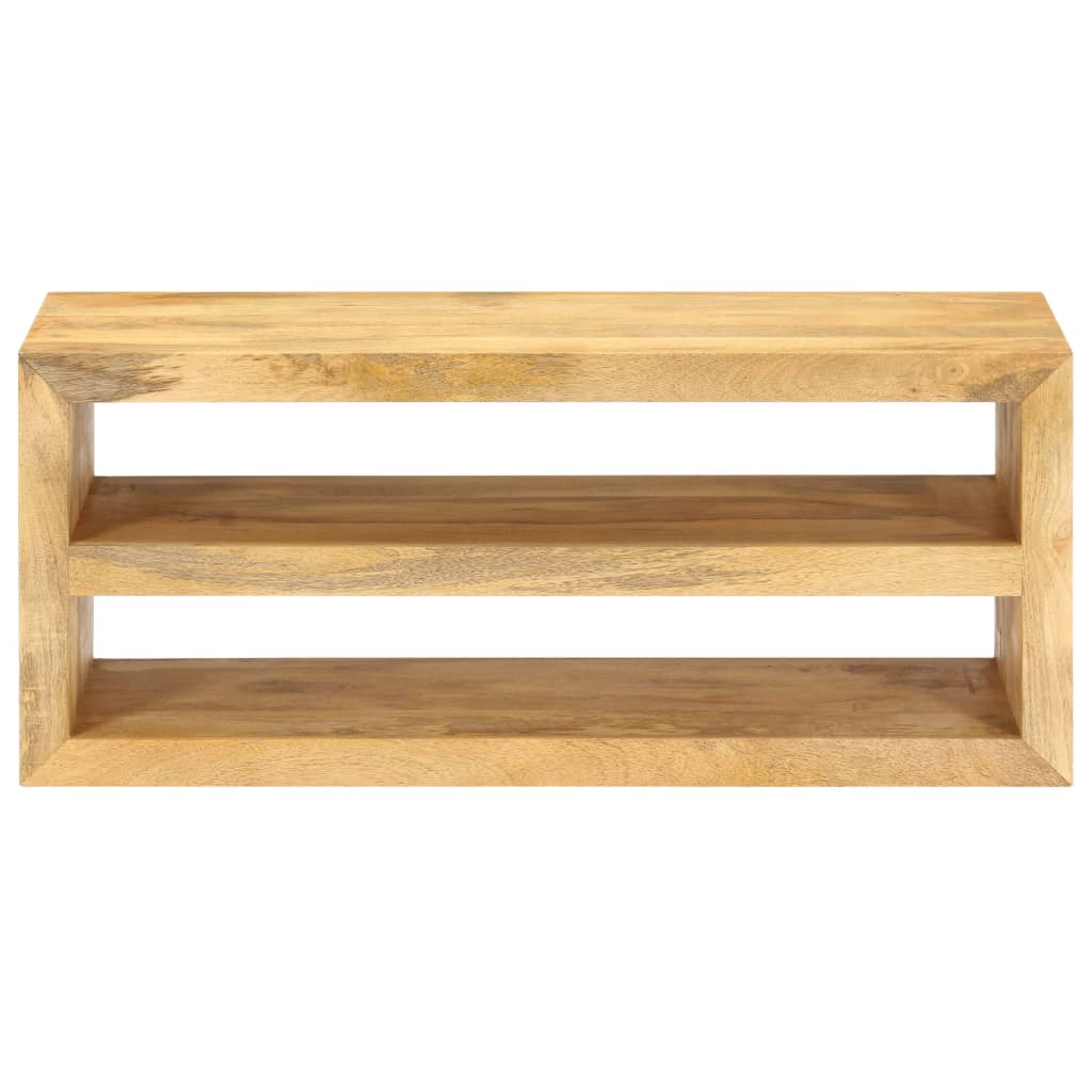TV Cabinet 107x35x45 cm Solid Mango Wood
