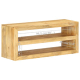 TV Cabinet 107x35x45 cm Solid Mango Wood