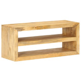 TV Cabinet 107x35x45 cm Solid Mango Wood - Extra Image