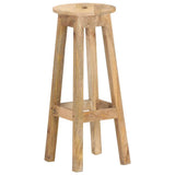 Bar Stools 2 pcs Solid Mango Wood - Close-Up Angle