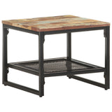 Side Table 40x40x35 cm Solid Reclaimed Wood - Extra Image