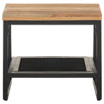 Side Table 40x40x35 cm Solid Acacia Wood