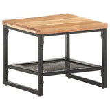Side Table 40x40x35 cm Solid Acacia Wood - Extra Image