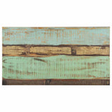Coffee Table 110x60x35 cm Solid Reclaimed Wood - Side View