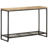 Console Table 110x35x75 cm Solid Mango Wood - Extra Image