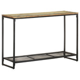 Console Table 110x35x75 cm Solid Reclaimed Wood - Top-Down View