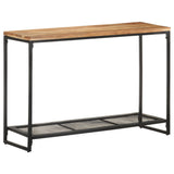 Console Table 110x35x75 cm Solid Acacia Wood - Low Angle