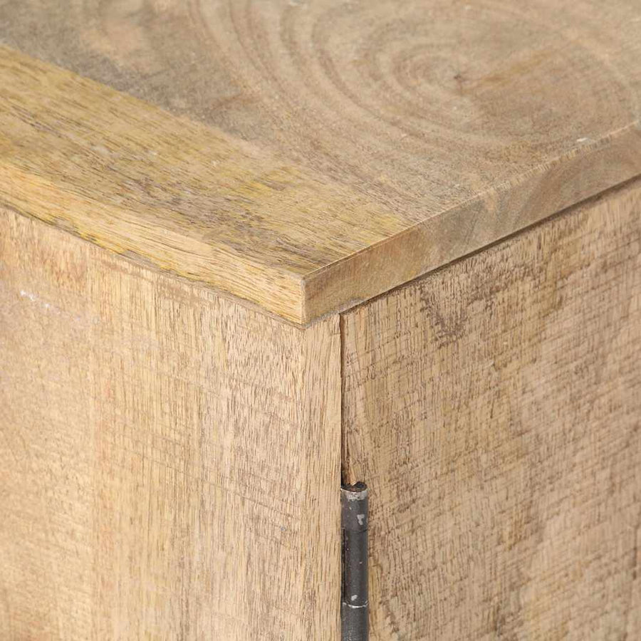TV Cabinet 160x30x45 cm Solid Mango Wood