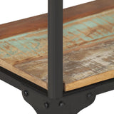 Console Table 110x30x75 cm Solid Reclaimed Wood - 45-Degree Angle