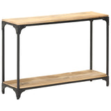 Console Table 110x30x75 cm Solid Mango Wood - Extra Image