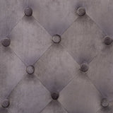 Dining Chairs 6 pcs Grey Velvet - Low Angle