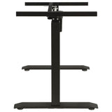 Electric Motorised Standing Desk Frame Height Adjustable Black - 45-Degree Angle