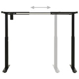 Electric Motorised Standing Desk Frame Height Adjustable Black