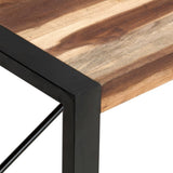 Coffee Table 120x60x40 cm Solid Wood - Top-Down View