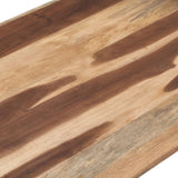 Coffee Table 120x60x40 cm Solid Wood - 45-Degree Angle