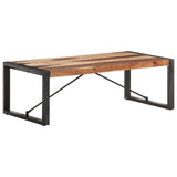 Coffee Table 120x60x40 cm Solid Wood - Close-Up Angle