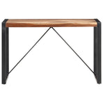 Dining Table 120x60x75 cm Solid Wood