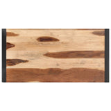 Dining Table 120x60x75 cm Solid Wood - Side View