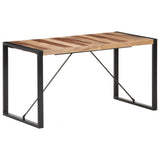 Dining Table 140x70x75 cm Solid Wood