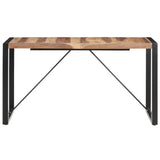 Dining Table 140x70x75 cm Solid Wood