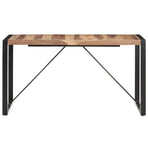 Dining Table 140x70x75 cm Solid Wood