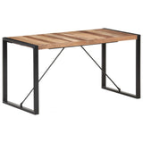 Dining Table 140x70x75 cm Solid Wood