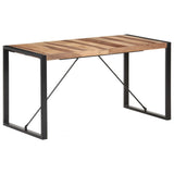 Dining Table 140x70x75 cm Solid Wood - Extra Image