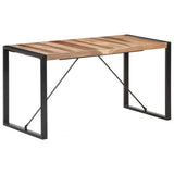 Dining Table 140x70x75 cm Solid Wood - Extra Image